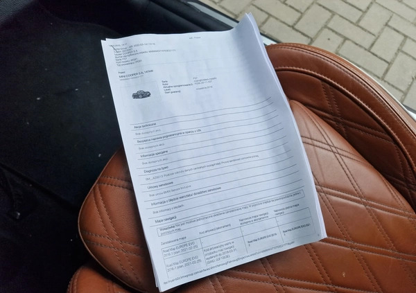 MINI Cooper S cena 75900 przebieg: 94000, rok produkcji 2016 z Lubawka małe 781